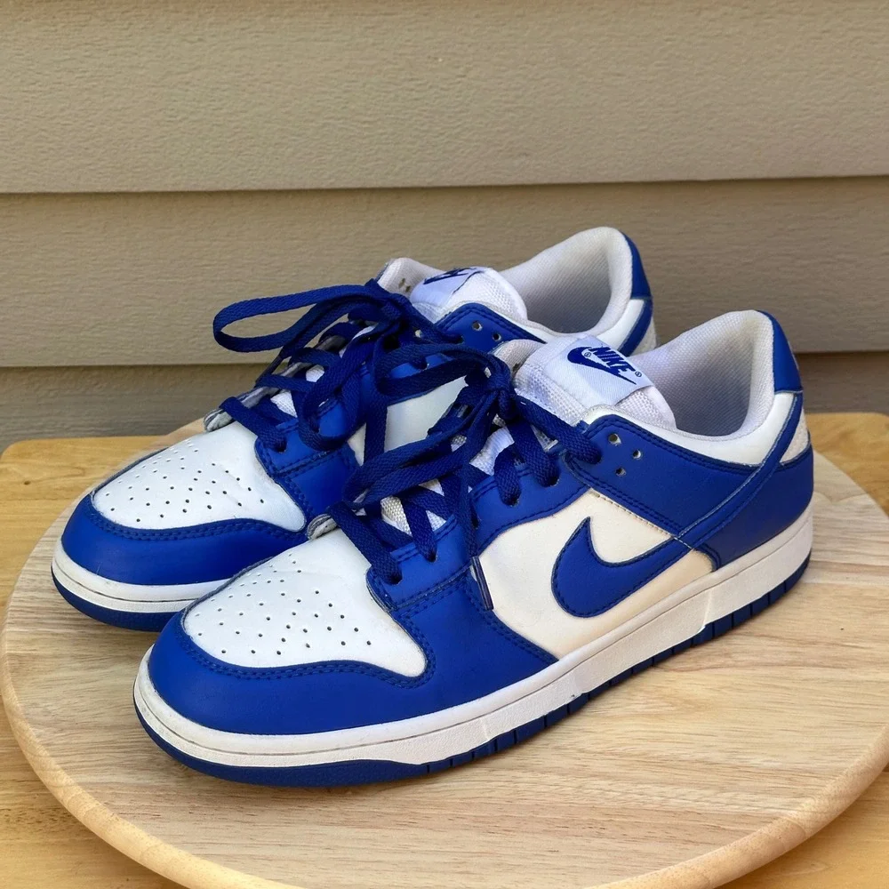 Nike Dunk Low Kentucky Varsity Royal Blue White CU1726-100 Mens 11